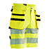 2296 Шорты Craftsman Эластичный Hi-Vis