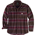 Рубашка свободного кроя Rugged flex® из фланели средней плотности на флисовой подкладке